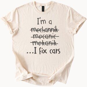 I Fix Cars Mechanic T Shirt Auto Repair Tee Funny Gift